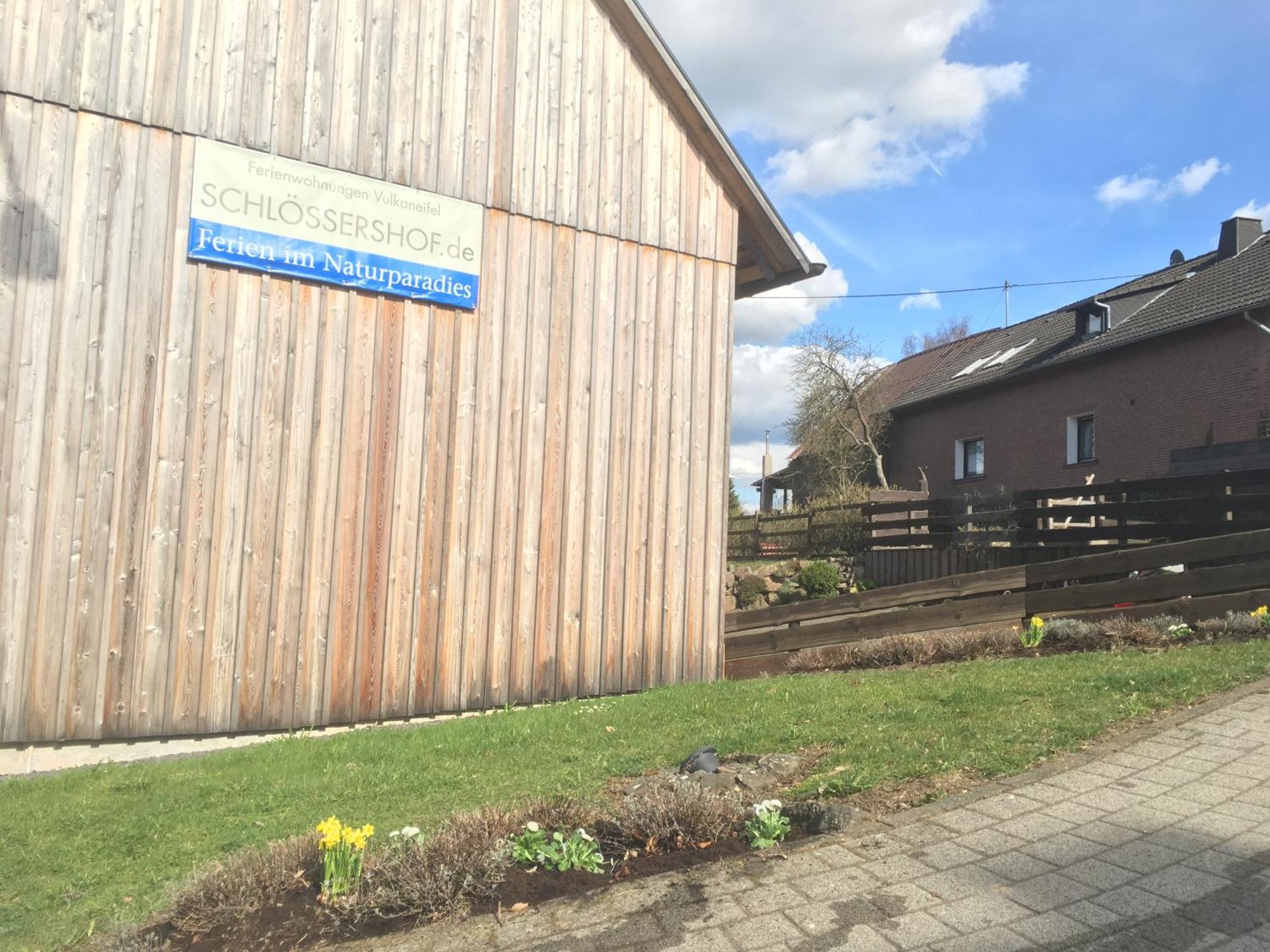 Ferienwohnung Schloessershof Borler Bagian luar foto